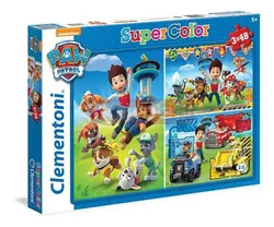 Пазл 3 x 48 елементів SUPER COLOR PAW PATROL