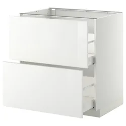 IKEA METOD / MAXIMERA(199.117.11) sz stj 2fr / 2in szu, білий / Ringhult білий