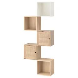 IKEA EKET / VÄLJARE(694.881.02) комбінування підвісних шаф, різнокольоровий/сосна