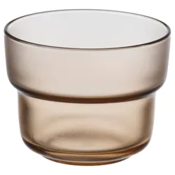 IKEA OLIVTRAST(006.142.97) скляний, коричневий