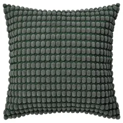 IKEA SVARTPOPPEL(905.430.07) наволочка, сіро-зелений