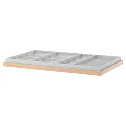 IKEA KOMPLEMENT(692.494.80) висувна полиця зі вставкою, білий морений дуб