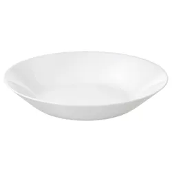 IKEA OFTAST (003.189.42) глибока тарілка, білий
