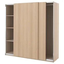 IKEA PAX / HASVIK(694.899.36) гардероб, ефект білого мореного дуба/білого мореного дуба