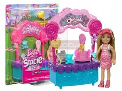 Набір ляльки Barbie Chelsea Lollipop Stand з лялькою та аксесуарами HRM07