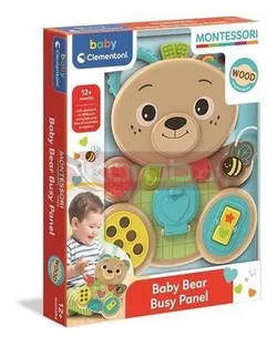 Освітній плюшевий ведмедик Монтессорі
