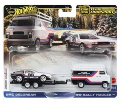 Транспорт команди HOT WHEELS №78 JBM35 DMC Delorean / HW Rally Hauler
