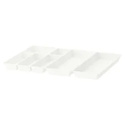 IKEA UPPDATERA(295.009.07) Лоток для столових приборів/2 лотки для посуду, білий