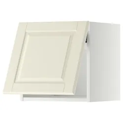 IKEA METOD(793.943.96) горизонтальна шафа з кнопкою відкриття, білий/Bodbyn крем