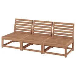 IKEA NÄMMARÖ(795.793.09) 3-х місний модульний диван вуличний, світло-коричнева пляма
