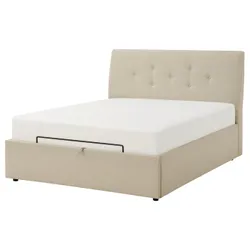 IKEA IDANÄS(705.880.87) ліжко з контейнером, Бежевий Нагген