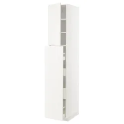 IKEA METOD / MAXIMERA(294.648.10) верхня висота від висоти 4 ряду / 1двері / 2хв, білий/Veddinge білий