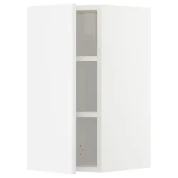 IKEA METOD(994.582.12) навісна шафа з полицями, білий / Ringhult білий
