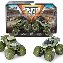MONSTER JAM 2 ТРАНСПОРТ MONSTER TRUCK 1:64 ШЕЙКЕР ПРОТИ СОЛДАТУ ФОРТУНИ