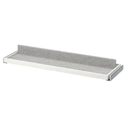 IKEA KOMPLEMENT(393.321.12) висувний лоток з вставкою для взуття, білий / світло-сірий