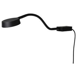 IKEA YTBERG(605.278.91) освітлення шафи, чорний / затемнений