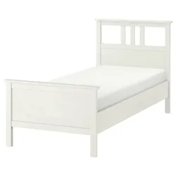 IKEA HEMNES (490.095.51) каркас ліжка, біла пляма / Luröy