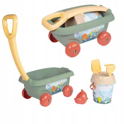 SMOBY Sand Set Візок Відро Граблі Екологічні