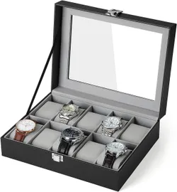 Організатор Black Modern Watch Box