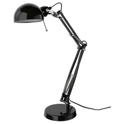 IKEA FORSA (001.467.76) Настільна лампа чорного кольору