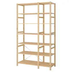 IKEA IVAR(292.483.45) 2 секції/полиці, сосна