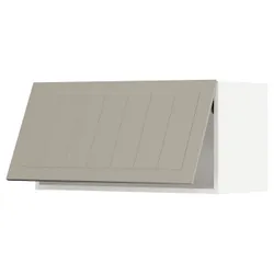 IKEA METOD(394.077.77) навісна шафа поз, білий / Stensund beige