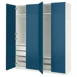 IKEA PAX / FYRUDDEN(395.817.19) Комбінація гардеробу, білий/білий