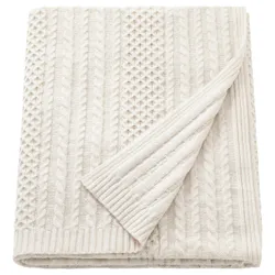 IKEA SÖRBYSKOGEN(606.232.08) плед, вершковий