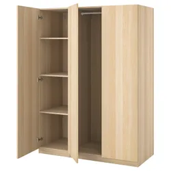 IKEA PAX / FORSAND(294.297.08) комбінований гардероб, білий морений дуб