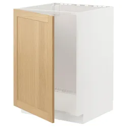 IKEA METOD(595.091.00) раковина шафа, білий/Дуб Форсбака