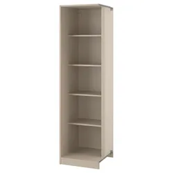 IKEA PAX(505.151.10) кутова надставка 4 полиці, бежевий