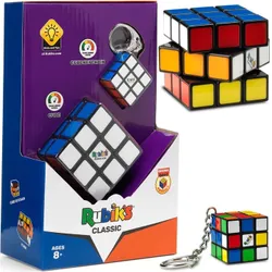 ОРИГІНАЛЬНИЙ КЛАСИЧНИЙ КУБИК РУБІКА + БРЕЛОК 3X3