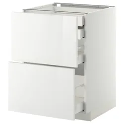 IKEA METOD / MAXIMERA (299.117.15) sz stj 2fr / 2n / wed / w szu, білий / Ringhult білий