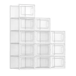 Прозорі коробки набір з 12 шт.