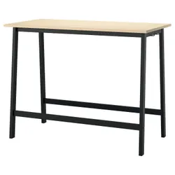 IKEA MITTZON(295.330.31) Конференц-стіл, береза/чорний шпон