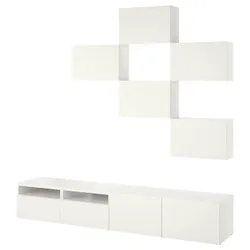 IKEA BESTÅ(396.029.29) Телевізійна шафа, Білий/Лаппвікен