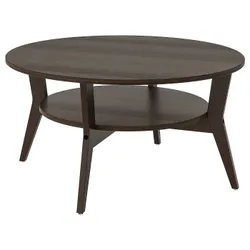 IKEA JAKOBSFORS(505.151.67) журнальний столик, дубовий шпон темно-коричневого кольору