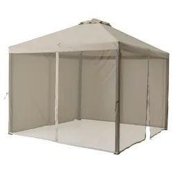 IKEA HIMMELSÖ(294.141.27) альтанка з сітки, темно-сірий / сіро-бежевий