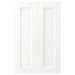 IKEA ENKÖPING(705.057.75) двері 2 шт, біла імітація дерева