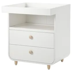 IKEA MYLLRA(405.957.44) скриня з ящиками з зміною столу, білий