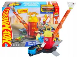 Набір HOT WHEELS CITY SUPER FIRE STANCE + машинка, ігровий набір JHL95