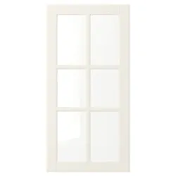 IKEA BODBYN(104.850.49) скляні двері, вершковий