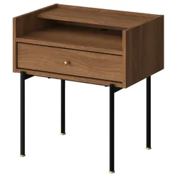 IKEA RÅDMANSÖ(805.935.97) нічний стіл, коричневий горіх