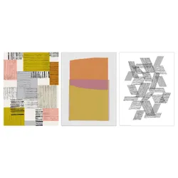 IKEA BILD(104.361.67) Плакат, Візерунок