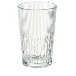 IKEA SMÄLLSPIREA(905.421.78) Ваза, прозоре скло/малюнок
