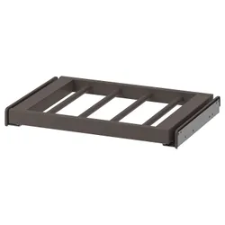 IKEA KOMPLEMENT(605.094.77) висувна вішалка для штанів, темно-сірий