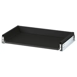 IKEA KNIVSHULT(006.006.67) Ящик, низький, темно -сірий