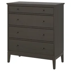 IKEA IDANÄS Комод з 4 ящиками, морилка темно-коричневого кольору (904.587.68)