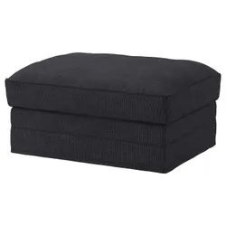 IKEA GRÖNLID(705.174.72) чохол на підставку для ніг із місцем для зберігання, Хіларед Антрацит
