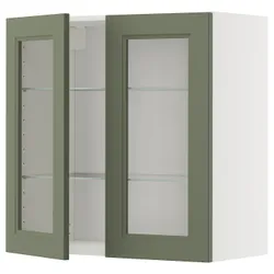 IKEA METOD(295.180.78) Sza wiello/2 gree drz, Biały/axstad gria -green